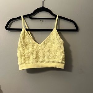 No Boundaries Cute Pastel Yellow Body Forming Top